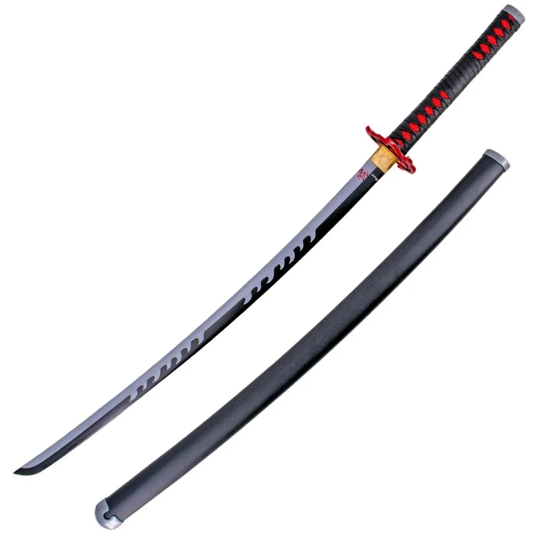 Imagen de Katana de Tanjiro Kamado - Funcional Afilada- Kimetsu no Yaiba - Demon Slayer parte de nuestra colección en Espadas y más, sitio oficial.