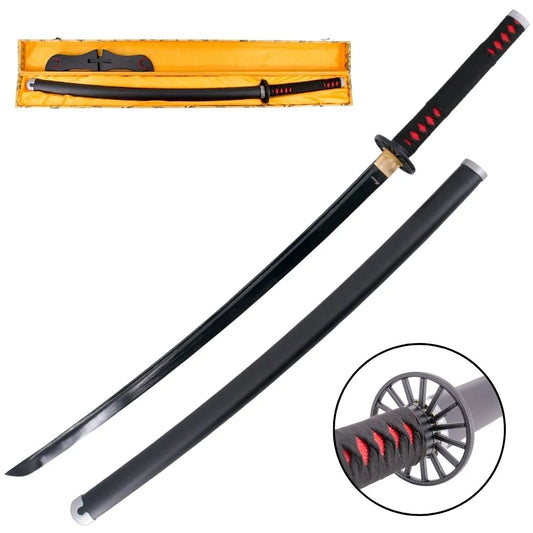 Katana de Tanjiro Kamado FUNCIONAL afilada Demon Slayer Kimetsu no Yaiba