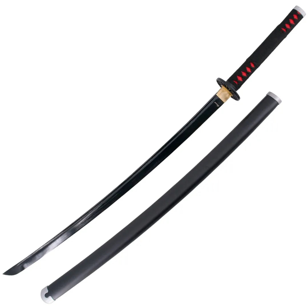 Katana de Tanjiro Kamado FUNCIONAL afilada Demon Slayer Kimetsu no Yaiba
