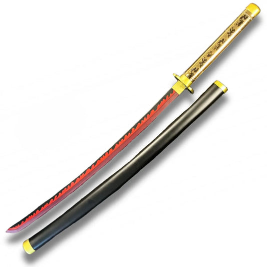 Katana de Yoriichi con luces Led y hoja de acero