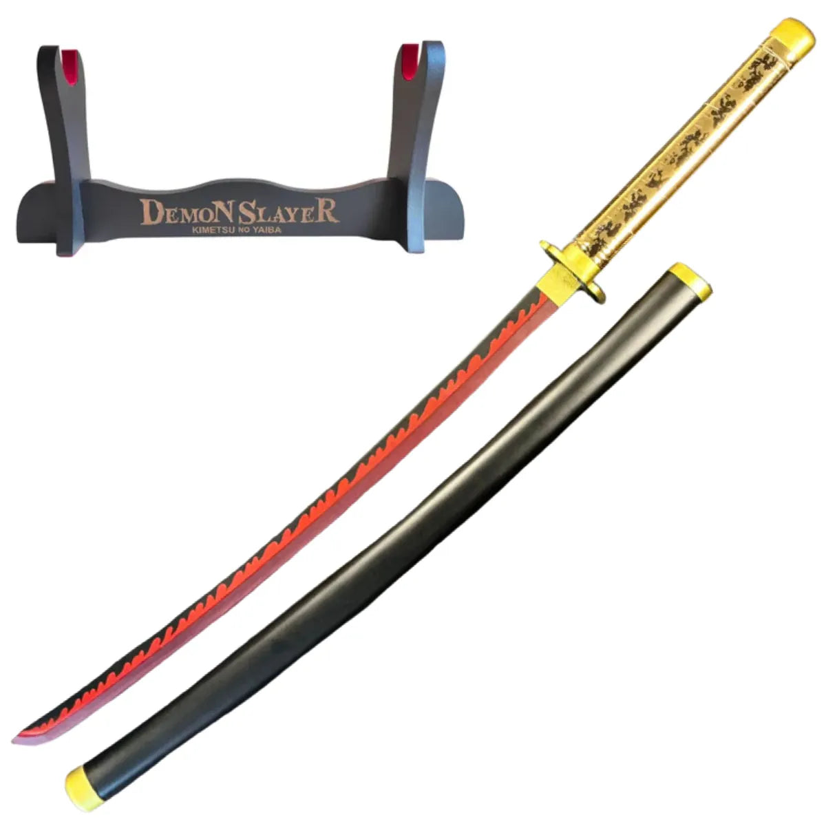 Katana de Yoriichi con luces Led y hoja de acero - Katanero Kimetsu No Yaiba