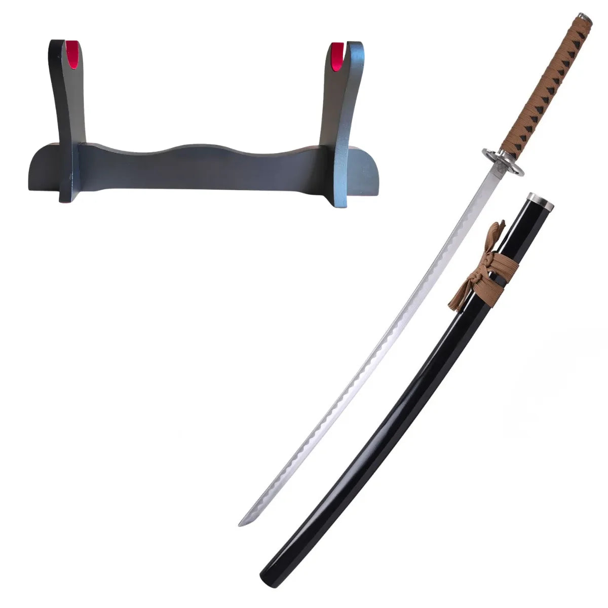 Katana de filo invertido de Kenshin - el guerrero samurai - soporte básico
