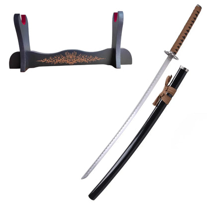 Katana de filo invertido de Kenshin - el guerrero samurai - soporte personalizado