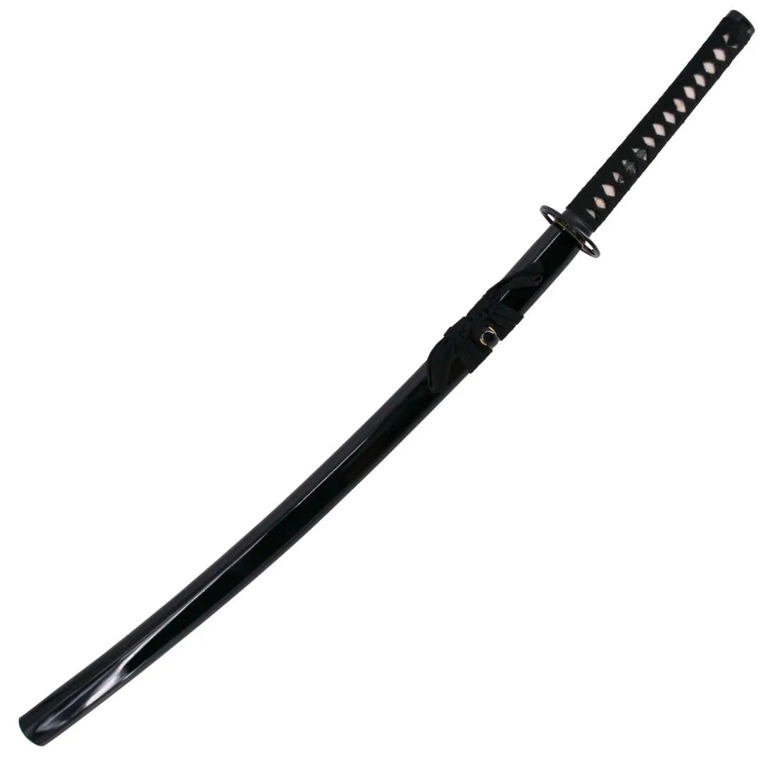 Imagen de Katana Funcional Acero de Damasco parte de nuestra colección en Espadas y más, sitio oficial.