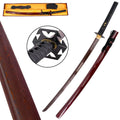 Katana hoja de sangre funcional afilada