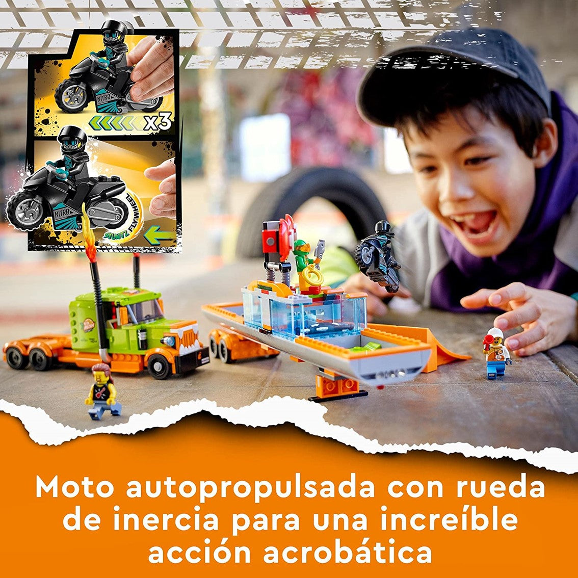 LEGO CITY STUNT SHOW TRUCK
