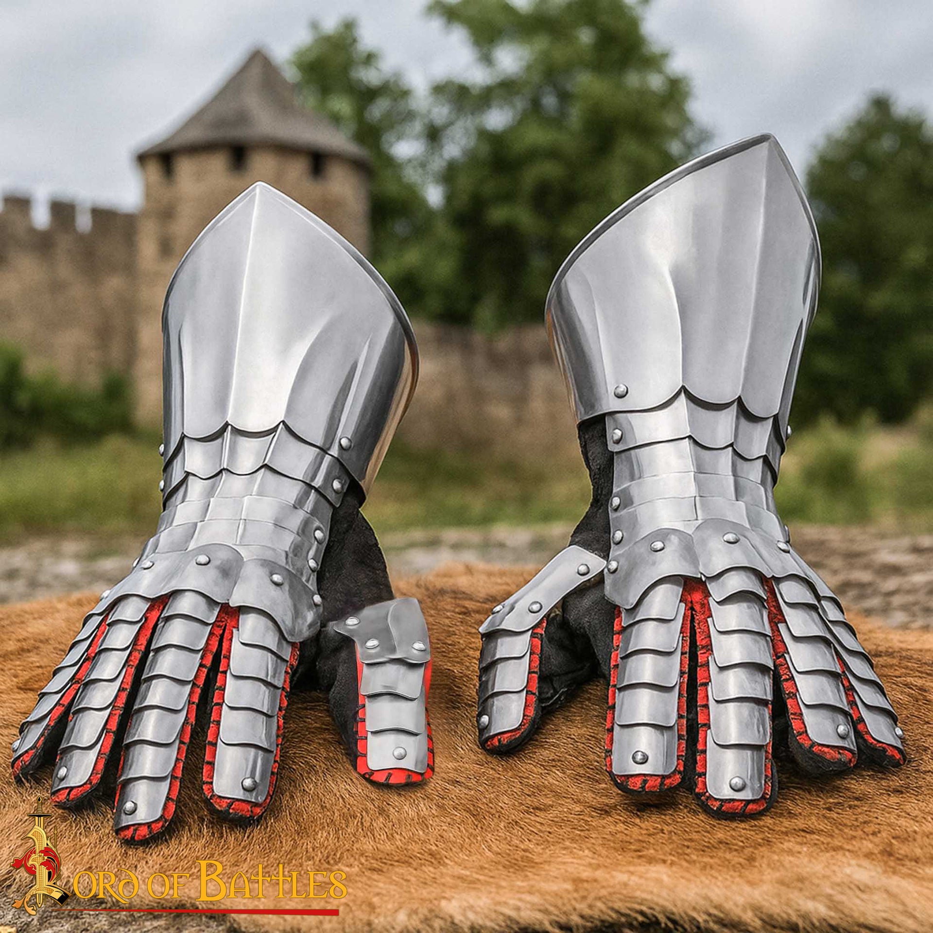 finger gauntlets plate mail gauntlets