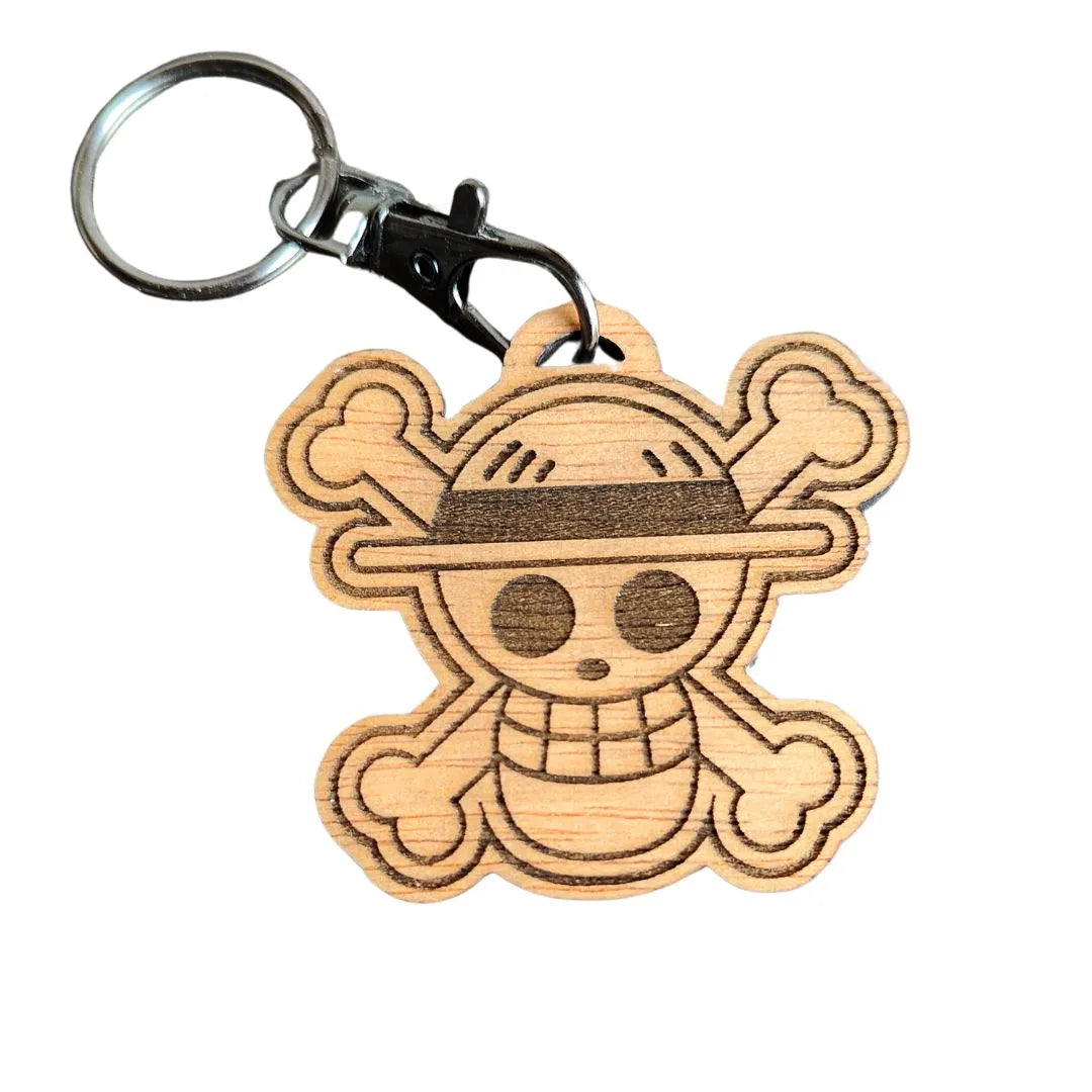 Llavero Calavera Monkey D Luffy