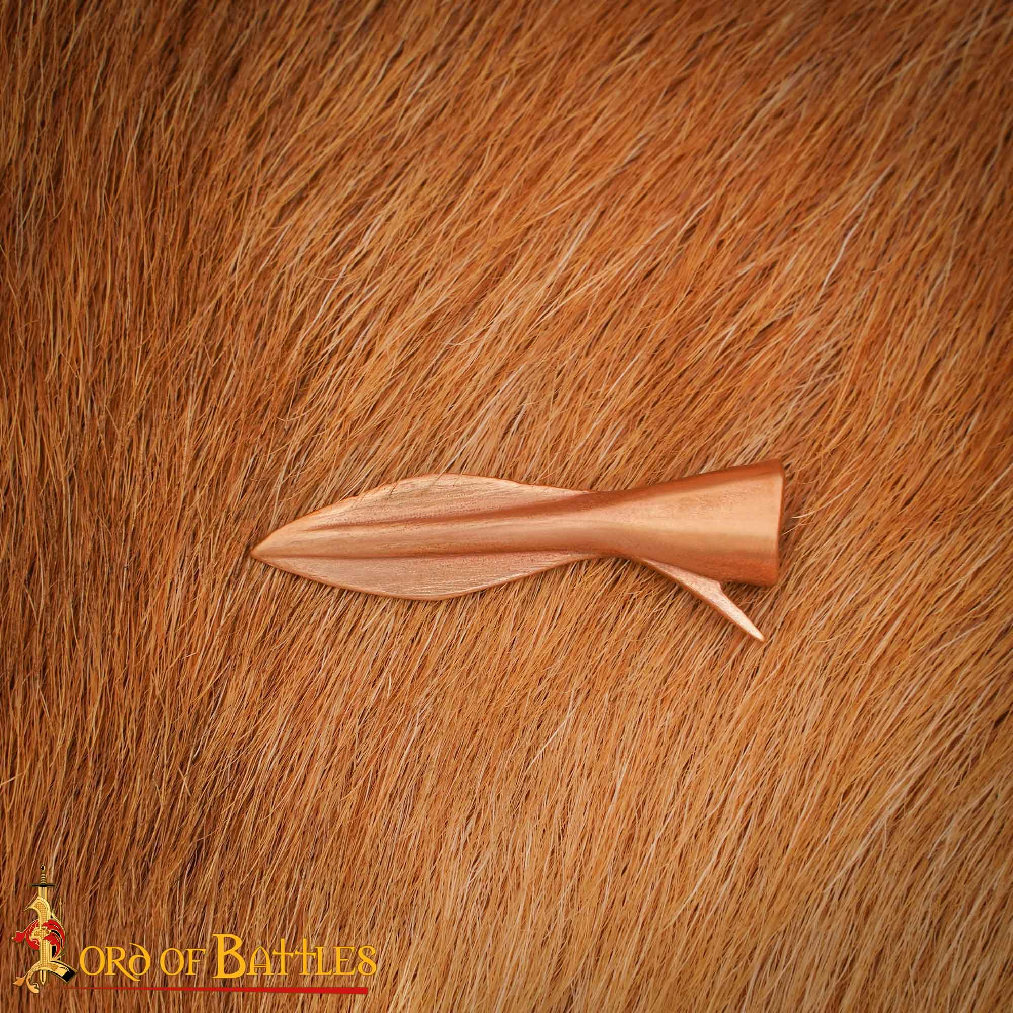 Punta de Flecha Romana de Bronce Fundido a la Cera Perdida de los Siglos I-ii, con Forma de Hoja 4,2 Cm - Imagen 5