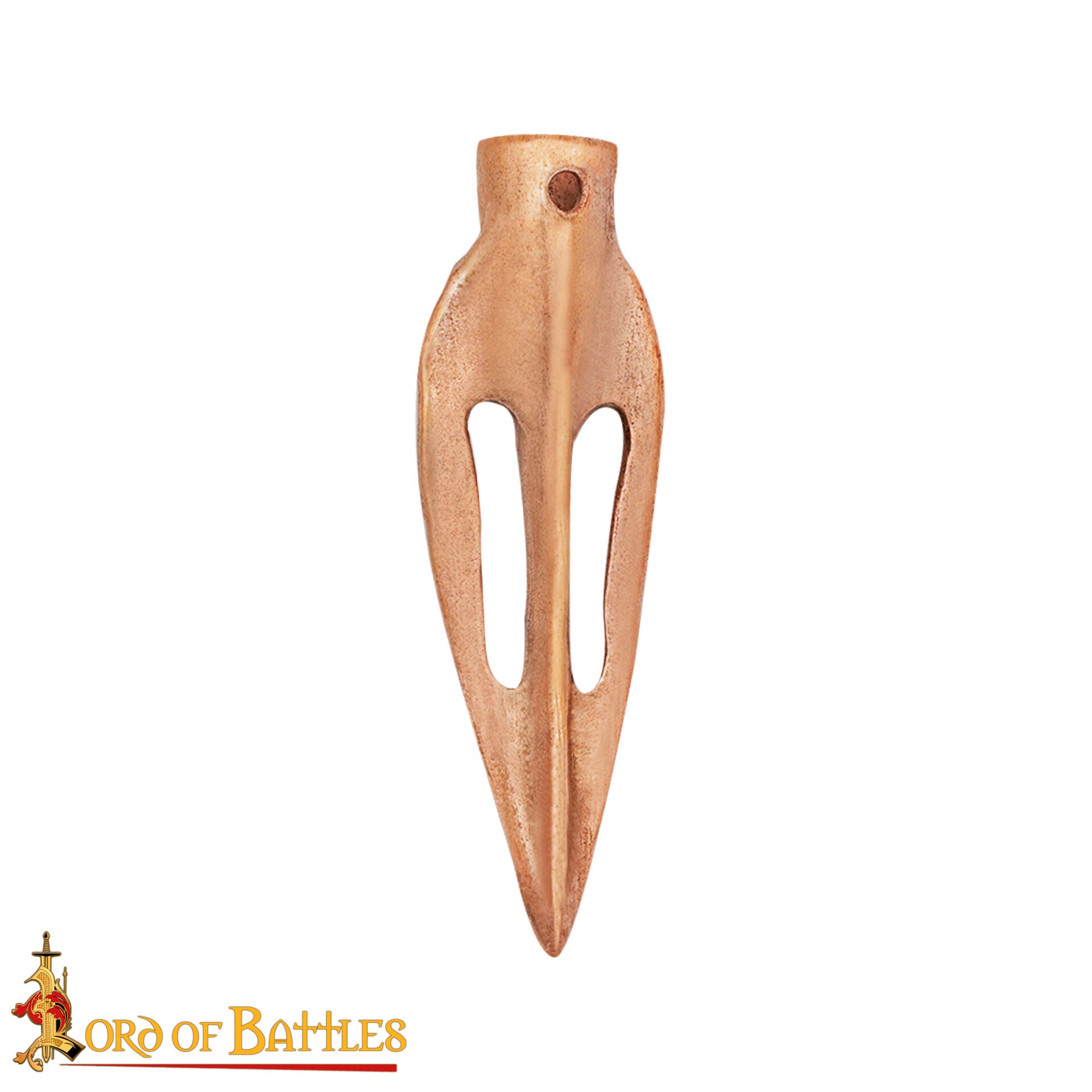 Punta de Flecha de Bronce Fundido a la Cera Perdida con Hoja Perforada Siglos Viii-v A.c. 3,5 Cm - Imagen 4