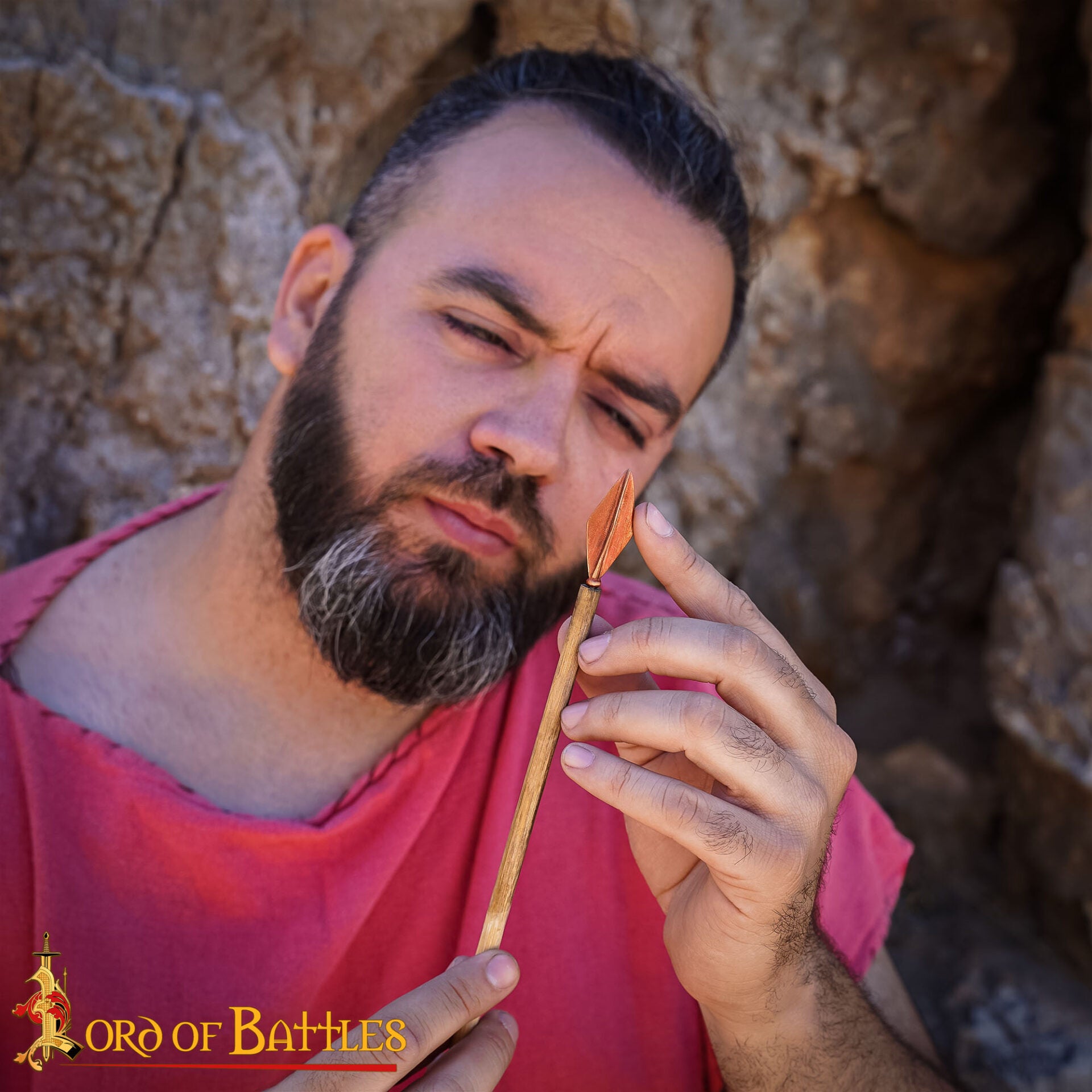 Punta de Flecha de Bronce Fundido a la Cera Perdida 6,5 Cm - Imagen 2