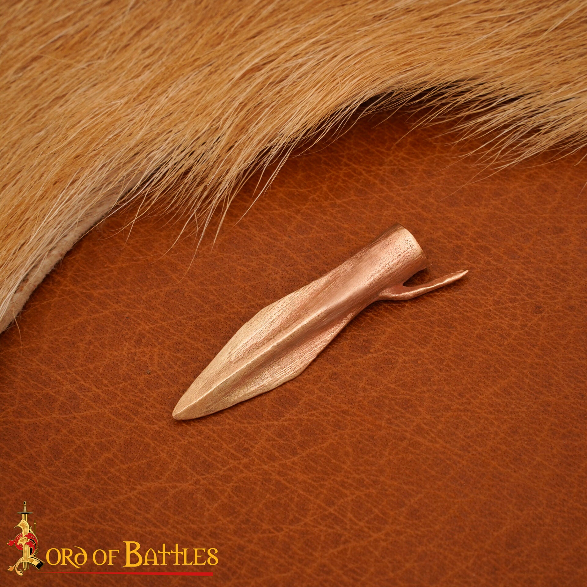 Punta de Flecha de Bronce Estilo Fundición a la Cera Perdida de los Siglos Xiii-viii A.c. | 4,5 Cm - Imagen 1