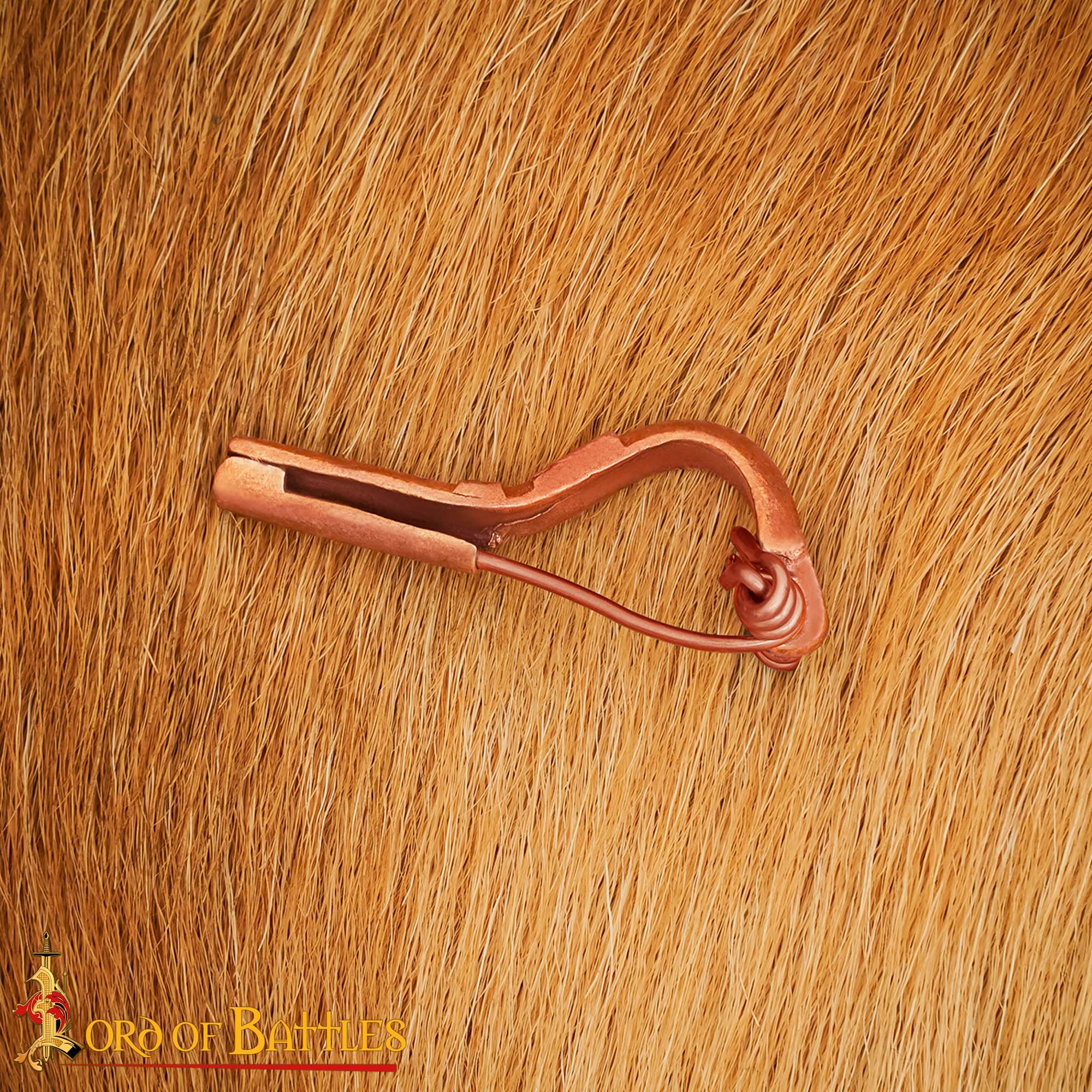 Broche de Peroné de Rodilla de Bronce Romano del Siglo Iii - Fundición a la Cera Perdida - Imagen 7