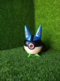Imagen de Pokeball Artesanal Lucario parte de nuestra colección en Espadas y más, sitio oficial. Esta imagen describe  pokeball