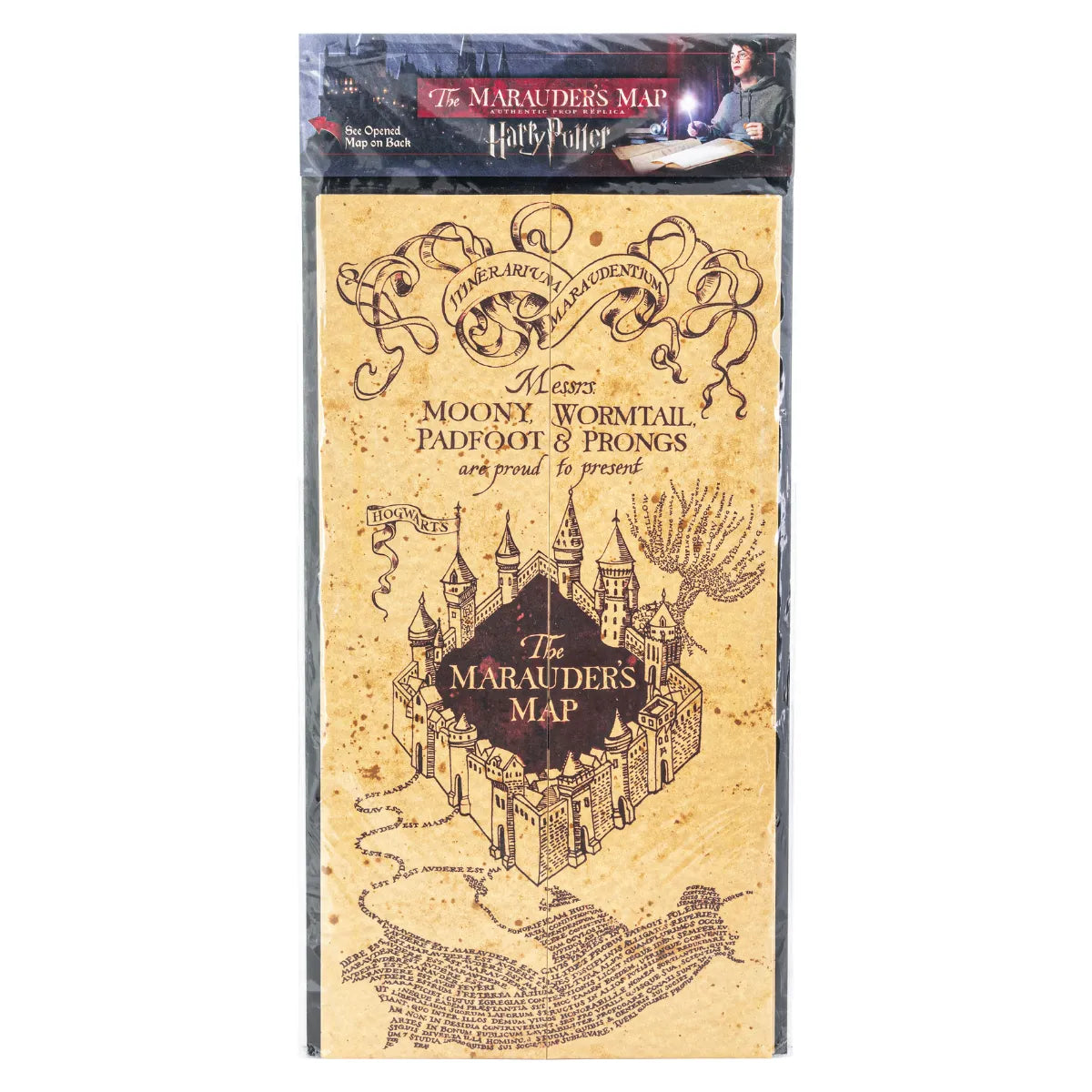 MAPA MÁGICO DEL MERODEADOR DE HARRY POTTER