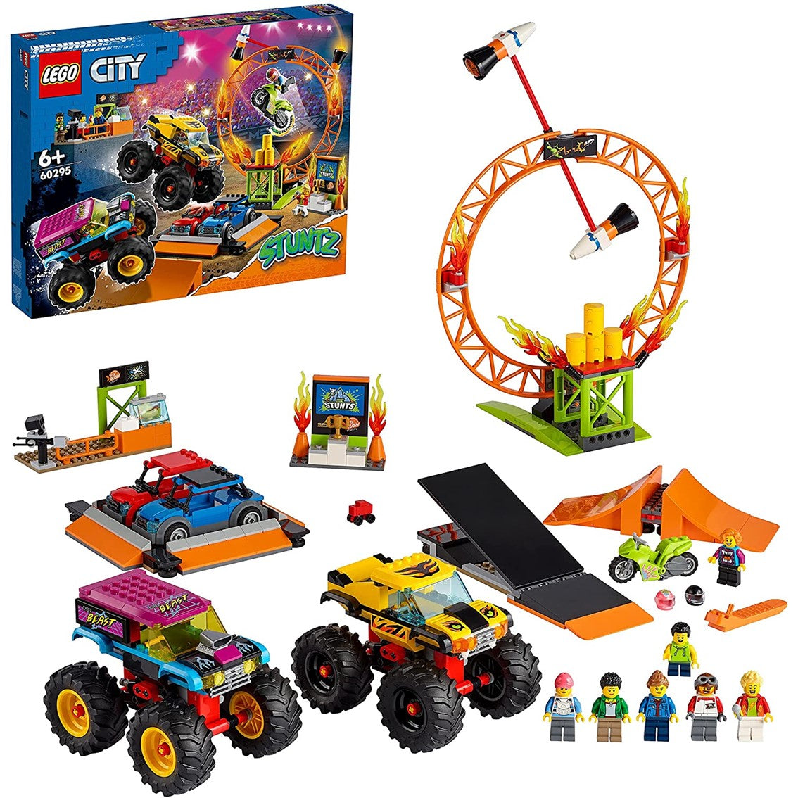 Imagen de LEGO CITY ESPECTÁCULO ACROBÁTICO ARENA parte de nuestra colección en Espadas y más, sitio oficial.