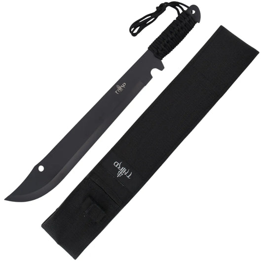 Machete Cortacañas Acero Inox 39 Cm Third Mango Trenzado