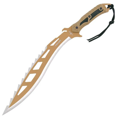 Machete Cortacañas Yakuza Acero Inox 39,5 Cm Third Hoja Marrón