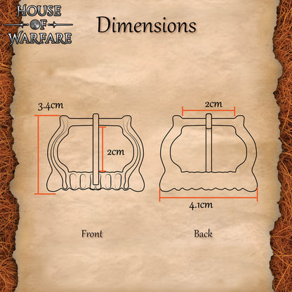 Hebilla de Latón Altomedieval, Siglos Ix-xii - Imagen 3