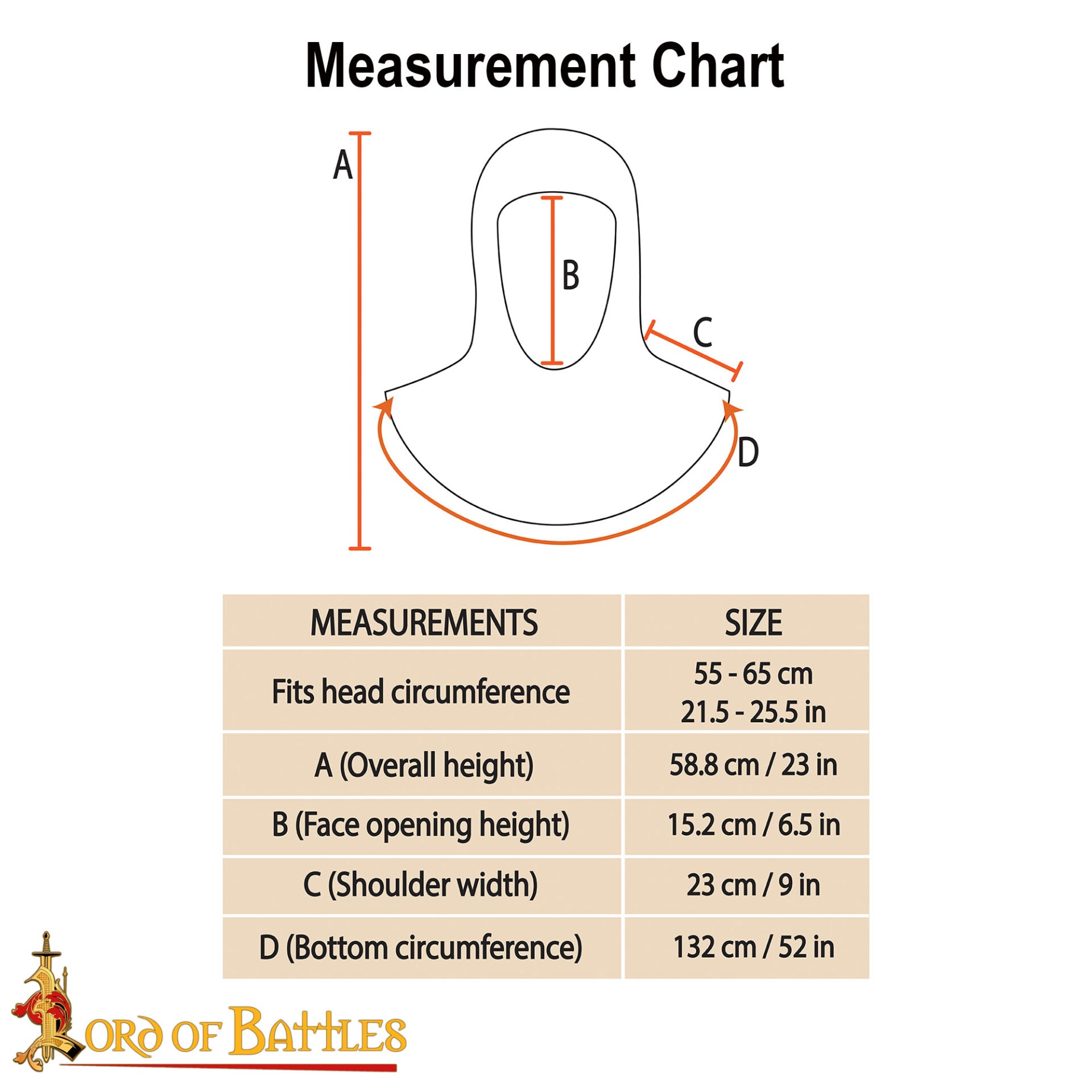 Cofia de Cota de Malla - Abertura Cuadrada - Acero para Muelles Calibre 16 - Anillas Redondas de 9 Mm con Tope - Imagen 3