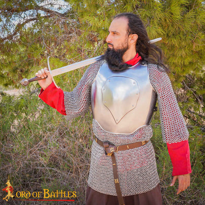Coraza Corta Medieval de Acero - Imagen 2