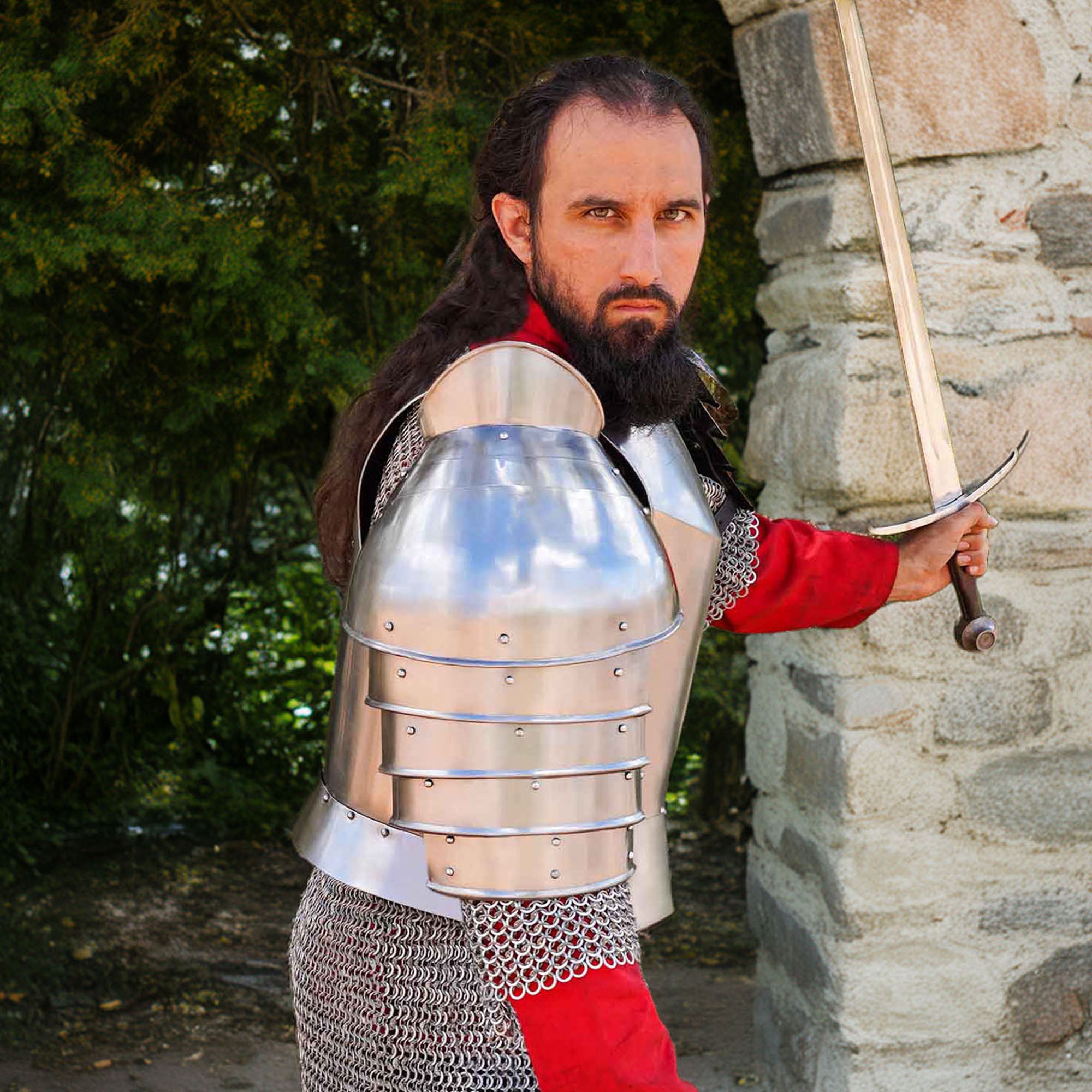 Coraza de Caballero Medieval con Pañuelos - Imagen 2