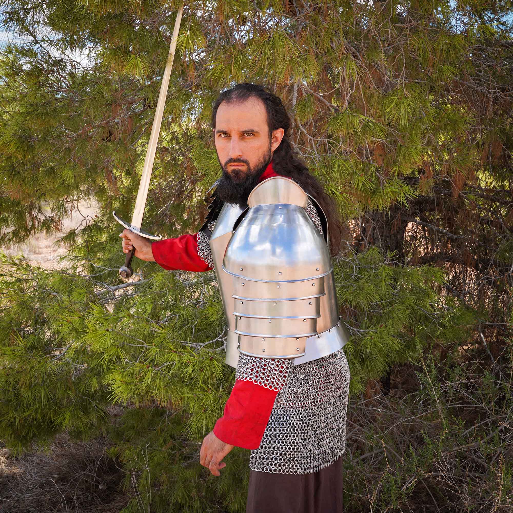 Coraza de Caballero Medieval con Pañuelos - Imagen 7