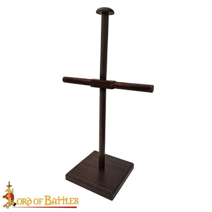 Soporte para Armadura de Madera Auténtica - Imagen 4