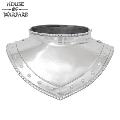 15o - 16o Siglo Acero Cuello Gorget Medieval Cuello Placa Armadura para Soldados - Imagen 13