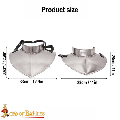 Armadura de Placas Knightly Gorget - Imagen 3