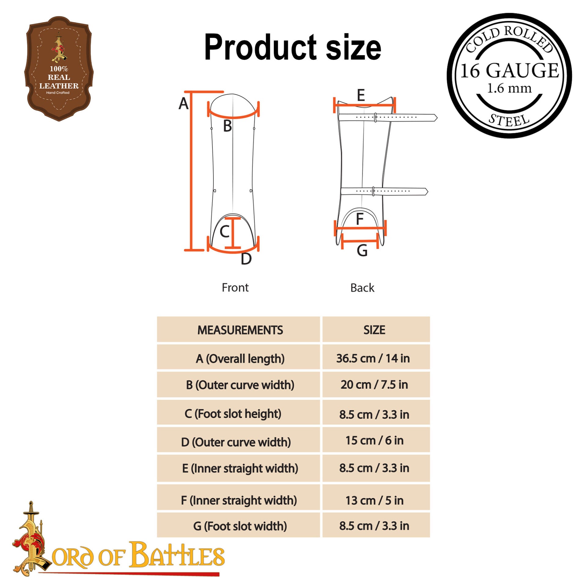 Grebas Medievales Simples Calibre 16 - Imagen 3