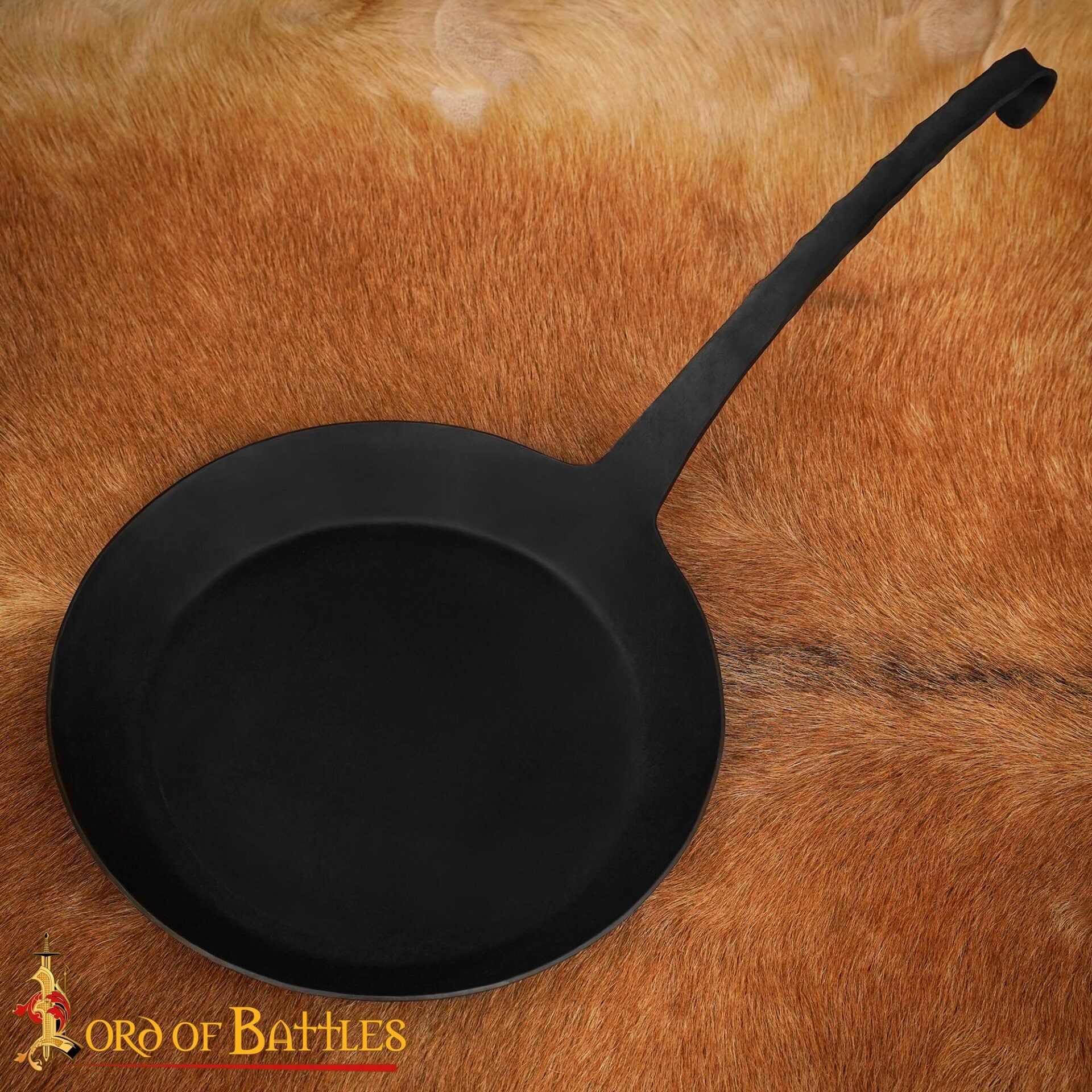 Sartén de Hierro Forjado a Mano -larp - Imagen 2