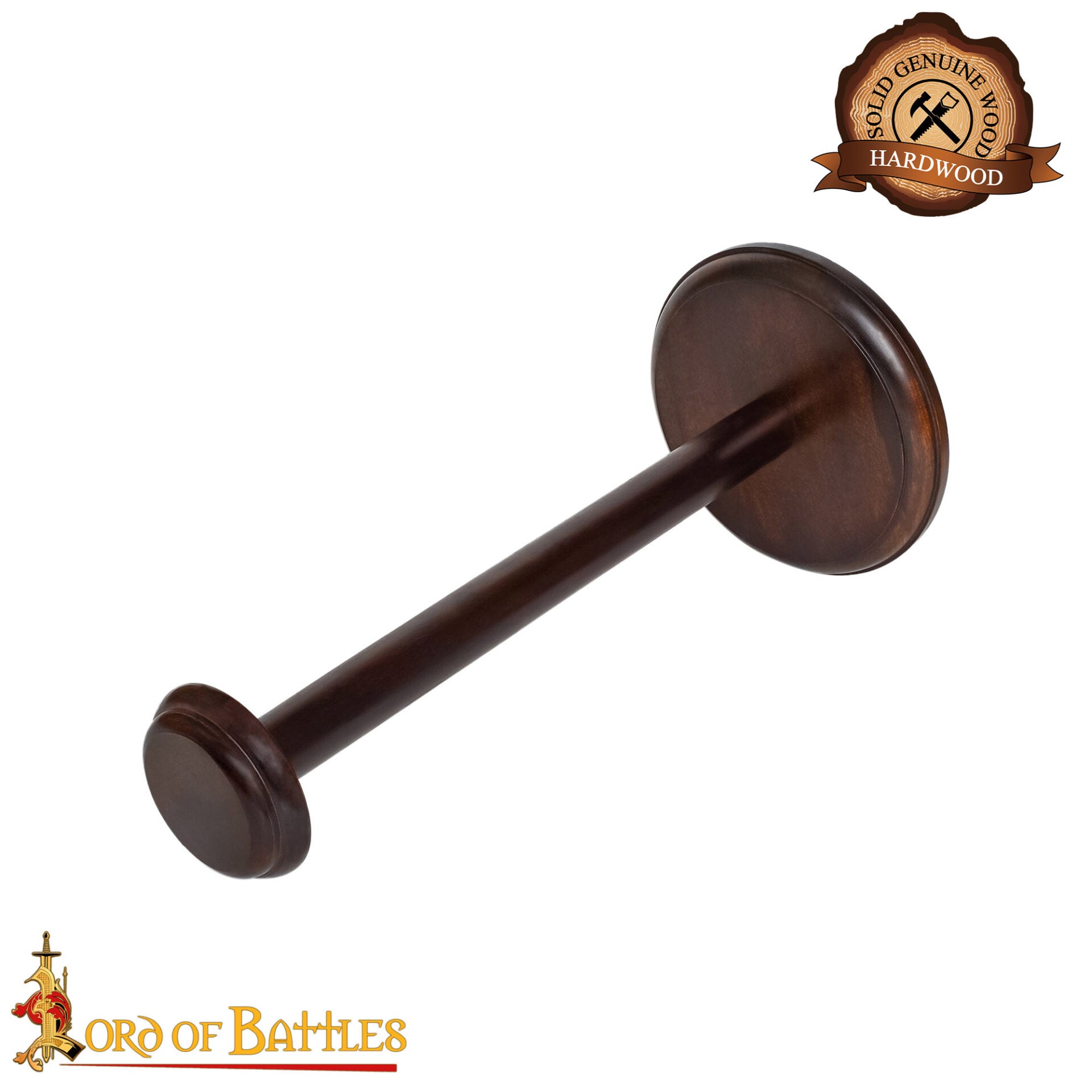 Soporte de Madera Desmontable Hecho a Mano para Cascos con o sin Aventail - Imagen 5