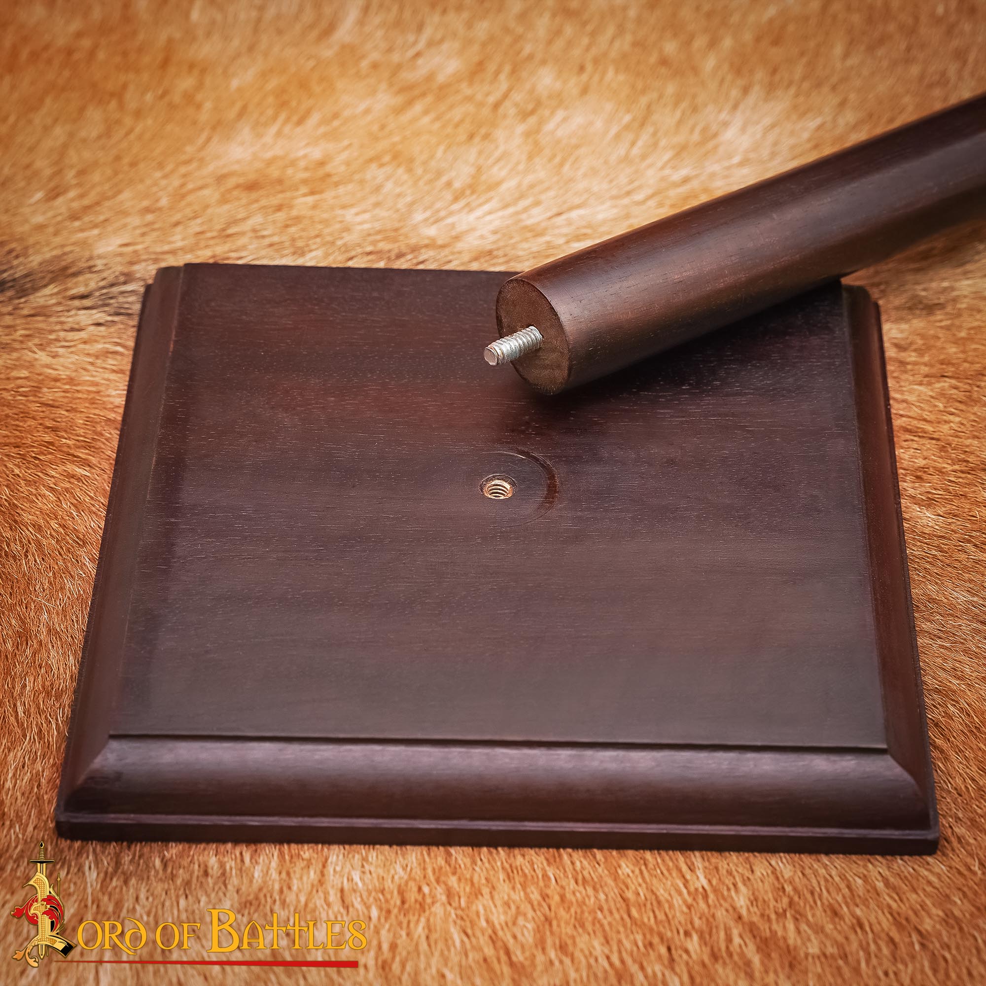 Soporte para Cascos y Sombreros de Madera Auténtica - Imagen 7