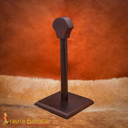 Soporte para Cascos y Sombreros de Madera Auténtica - Imagen 1