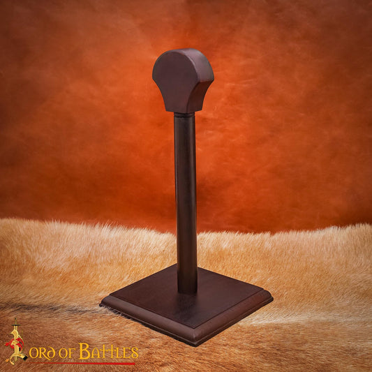 Soporte para Cascos y Sombreros de Madera Auténtica - Imagen 1