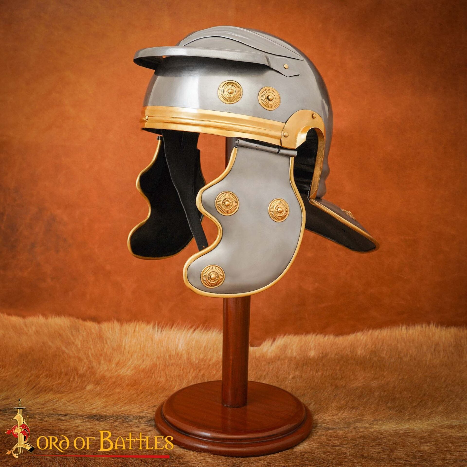 Casco de Acero de Legionario del Antiguo Imperio Romano - Imagen 7
