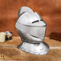 Casco Cerrado Renaissance con Visera Móvil Bevor Integrada Calibre 16 - Imagen 1