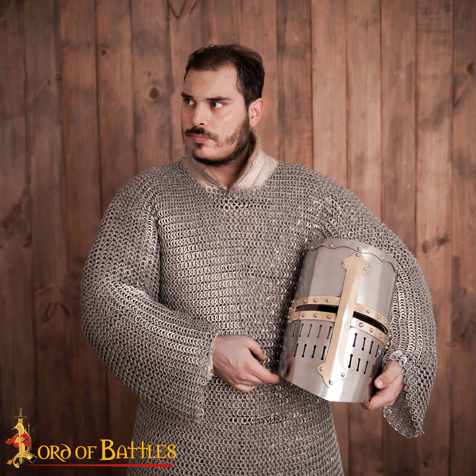 Gran Yelmo / Yelmo de Olla del Siglo Xiii, Calibre 16 - Imagen 5