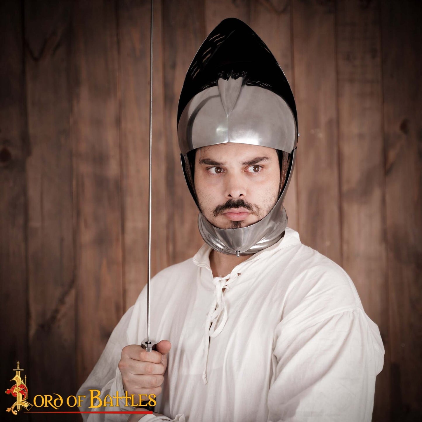 Tudor Siglo Xvi Casco Cerrado / Armet - Imagen 2