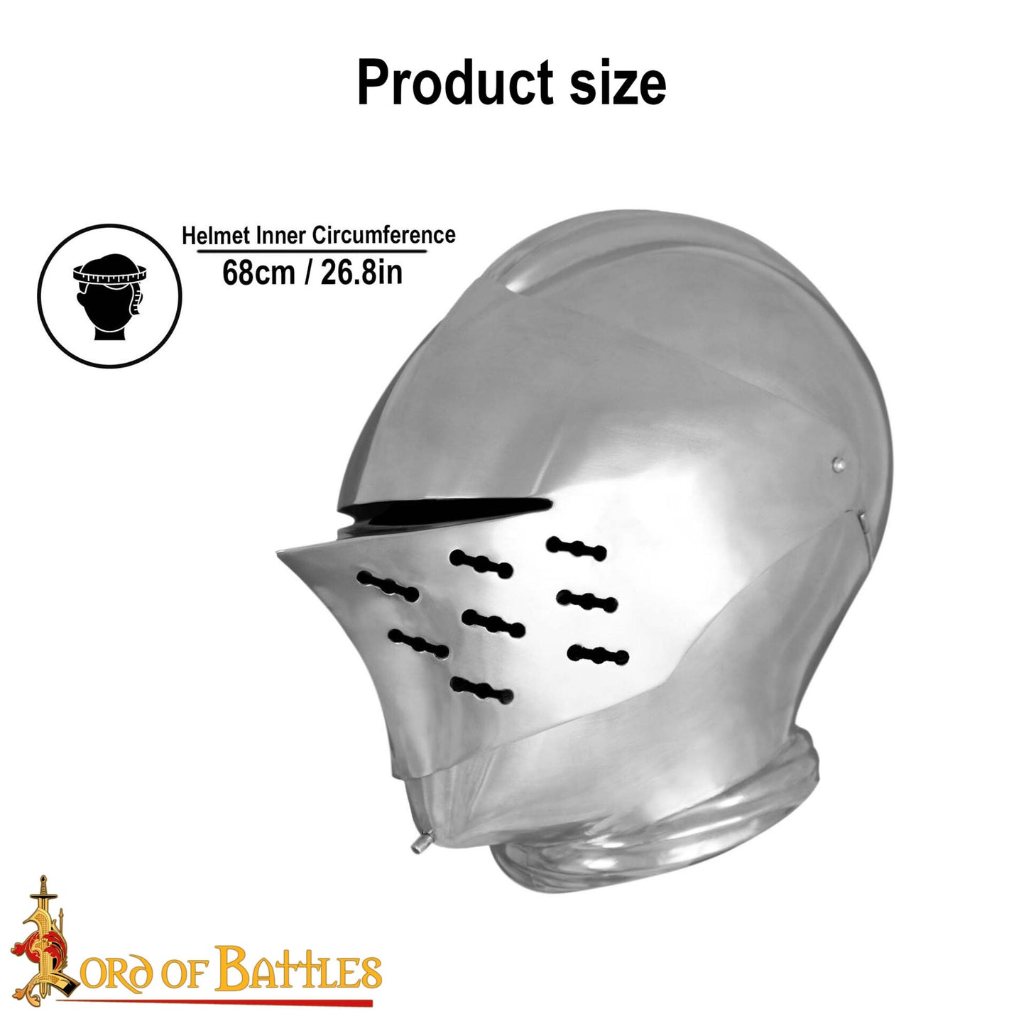 Tudor Siglo Xvi Casco Cerrado / Armet - Imagen 3