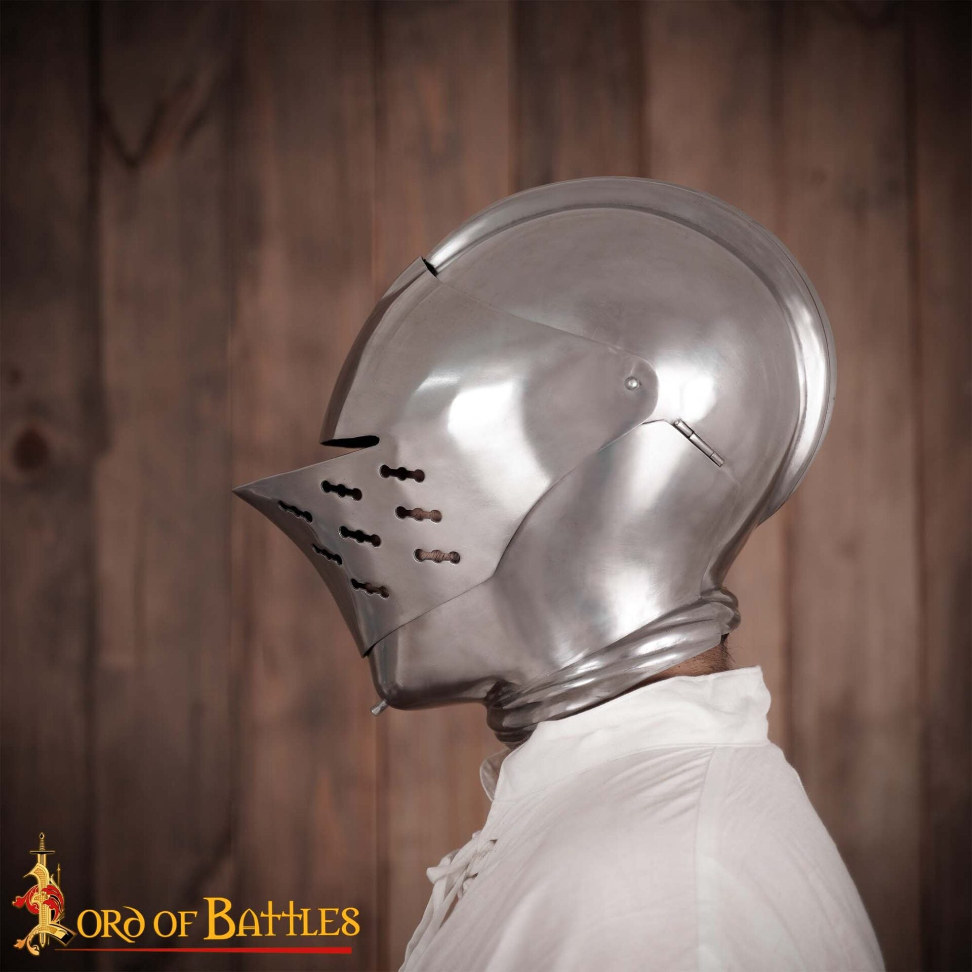 Tudor Siglo Xvi Casco Cerrado / Armet - Imagen 6