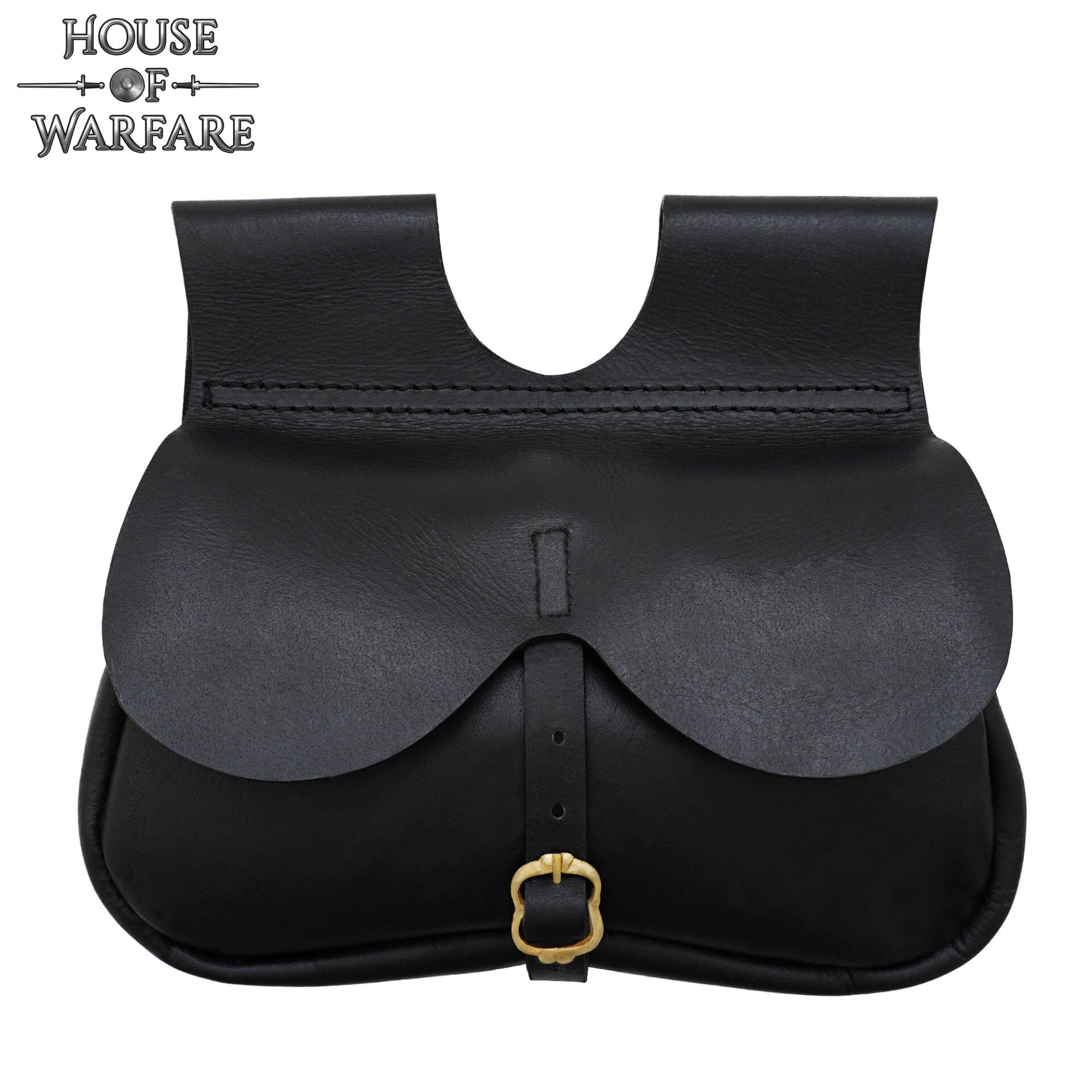 Riñonera Medieval Tardía de Cuero Auténtico - Imagen 4