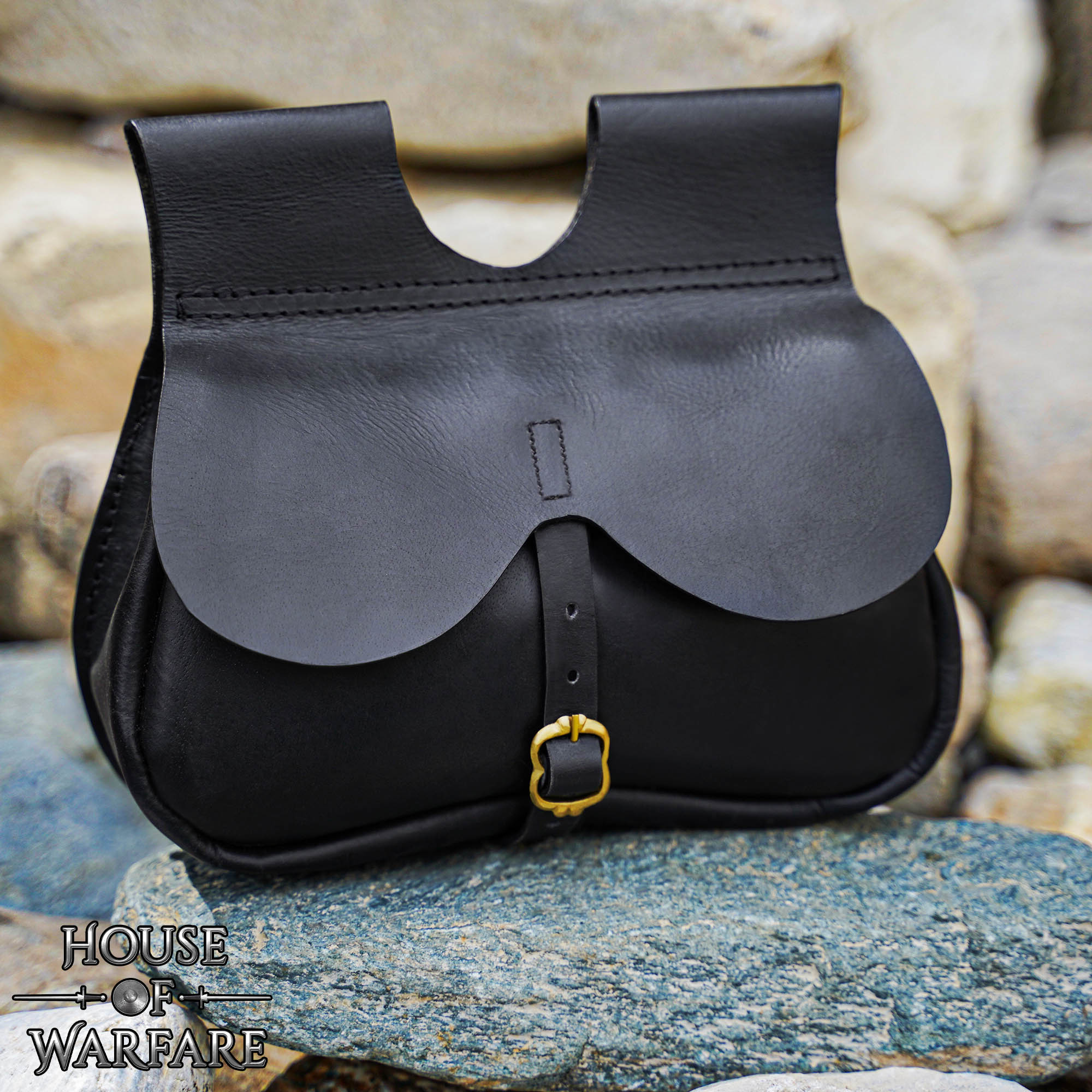 Riñonera Medieval Tardía de Cuero Auténtico - Imagen 5