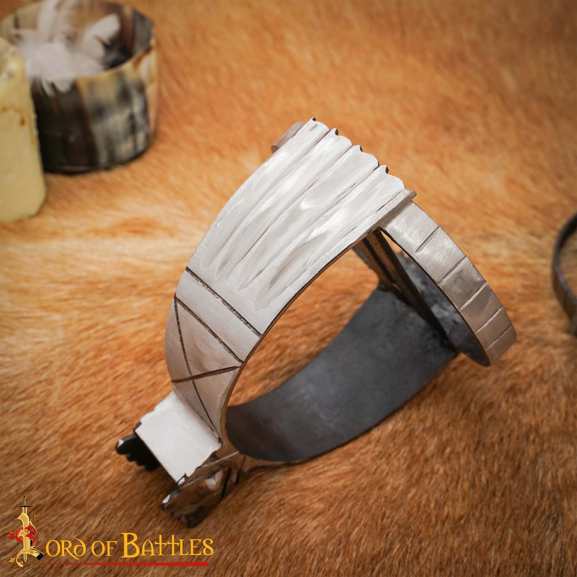 Estribos Medievales de Acero Forjados a Mano - Imagen 5