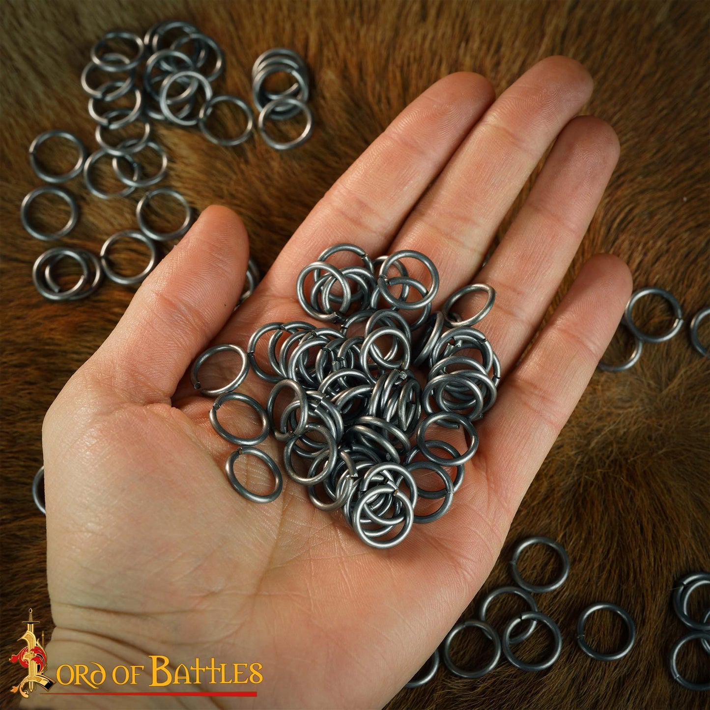 Anillos Sueltos - Alambre de Acero Dulce de Alta Resistencia a la Tracción, Conificado, 9 Mm - Paquete de 1 Kg - Imagen 2