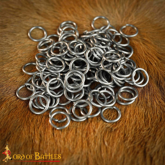 Anillos Sueltos - Alambre de Acero Dulce de Alta Resistencia a la Tracción, Conificado, 9 Mm - Paquete de 1 Kg - Imagen 1