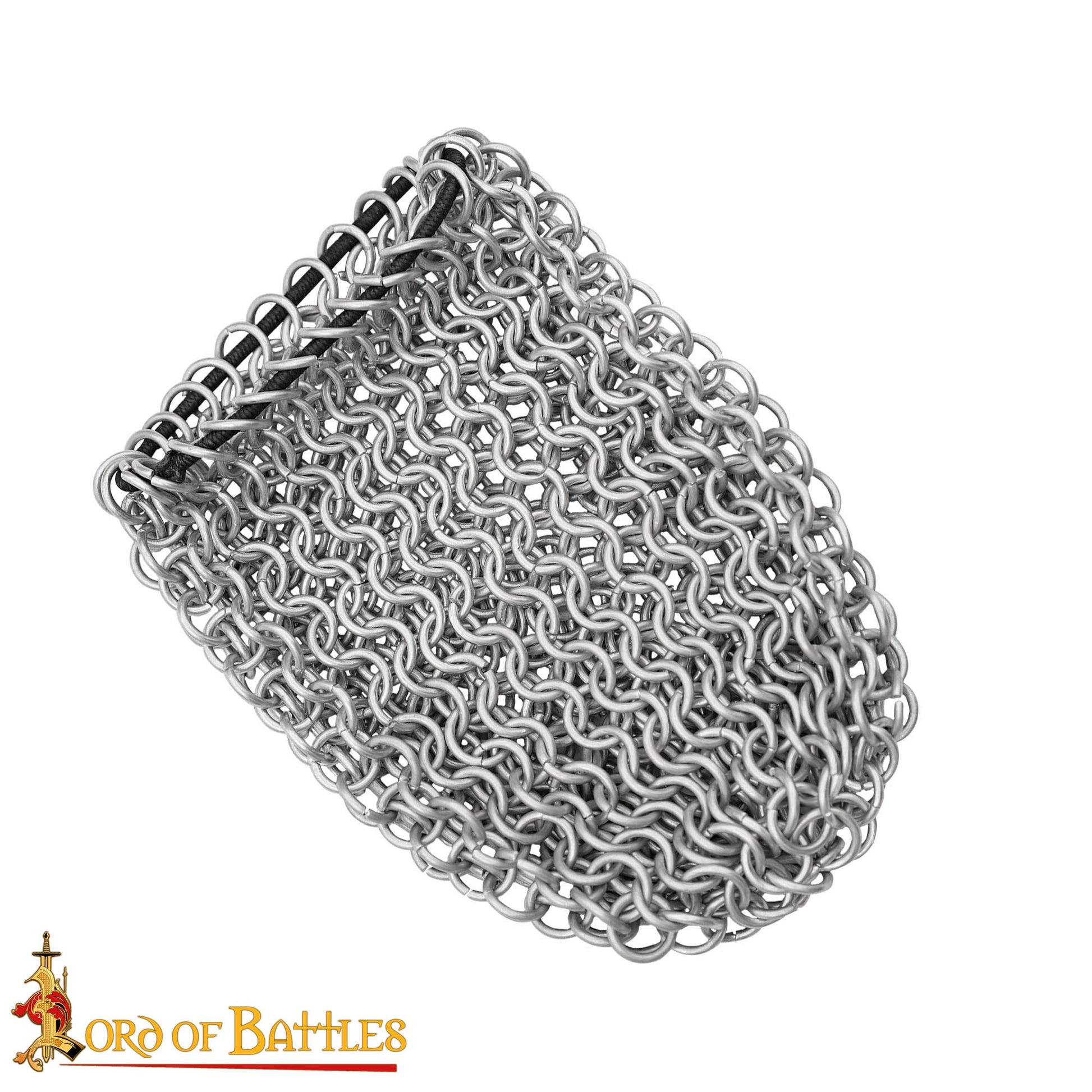 Cota de Malla Medieval - 8mm Butted Ring - 16 Gauge, Aluminium - Ideal For Chainmail Diy & Repairs - Imagen 4