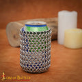 Cota de Malla Medieval - 8mm Butted Ring - 16 Gauge, Aluminium - Ideal For Chainmail Diy & Repairs - Imagen 1