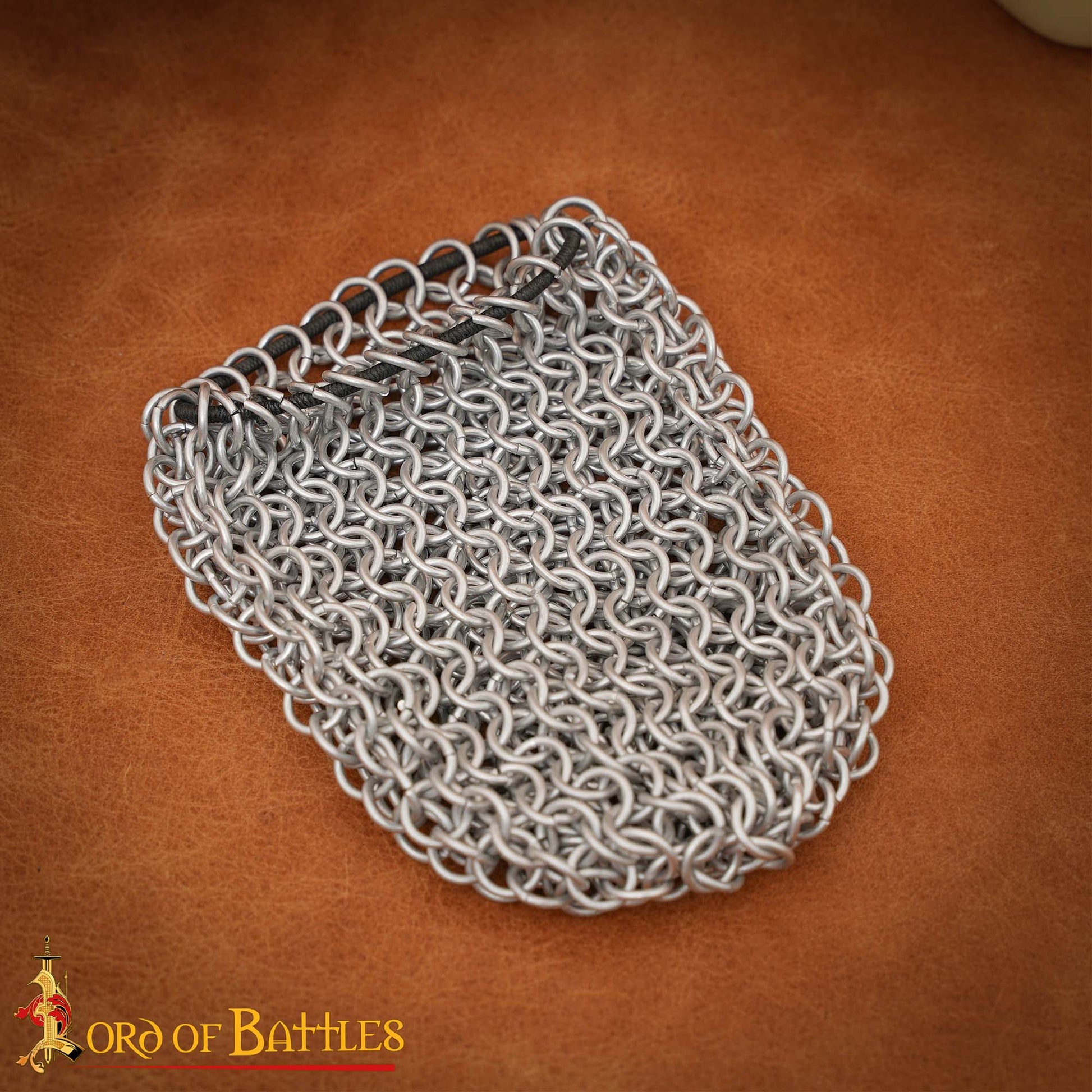 Cota de Malla Medieval - 8mm Butted Ring - 16 Gauge, Aluminium - Ideal For Chainmail Diy & Repairs - Imagen 5